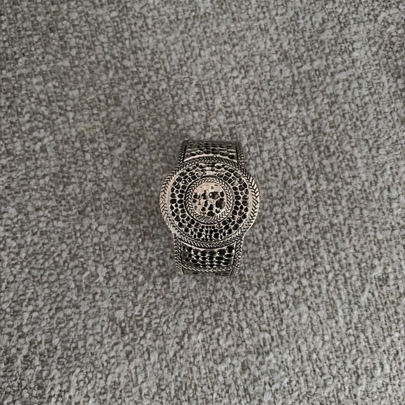 Silver Textured Bracelet - Picture 2 of 3